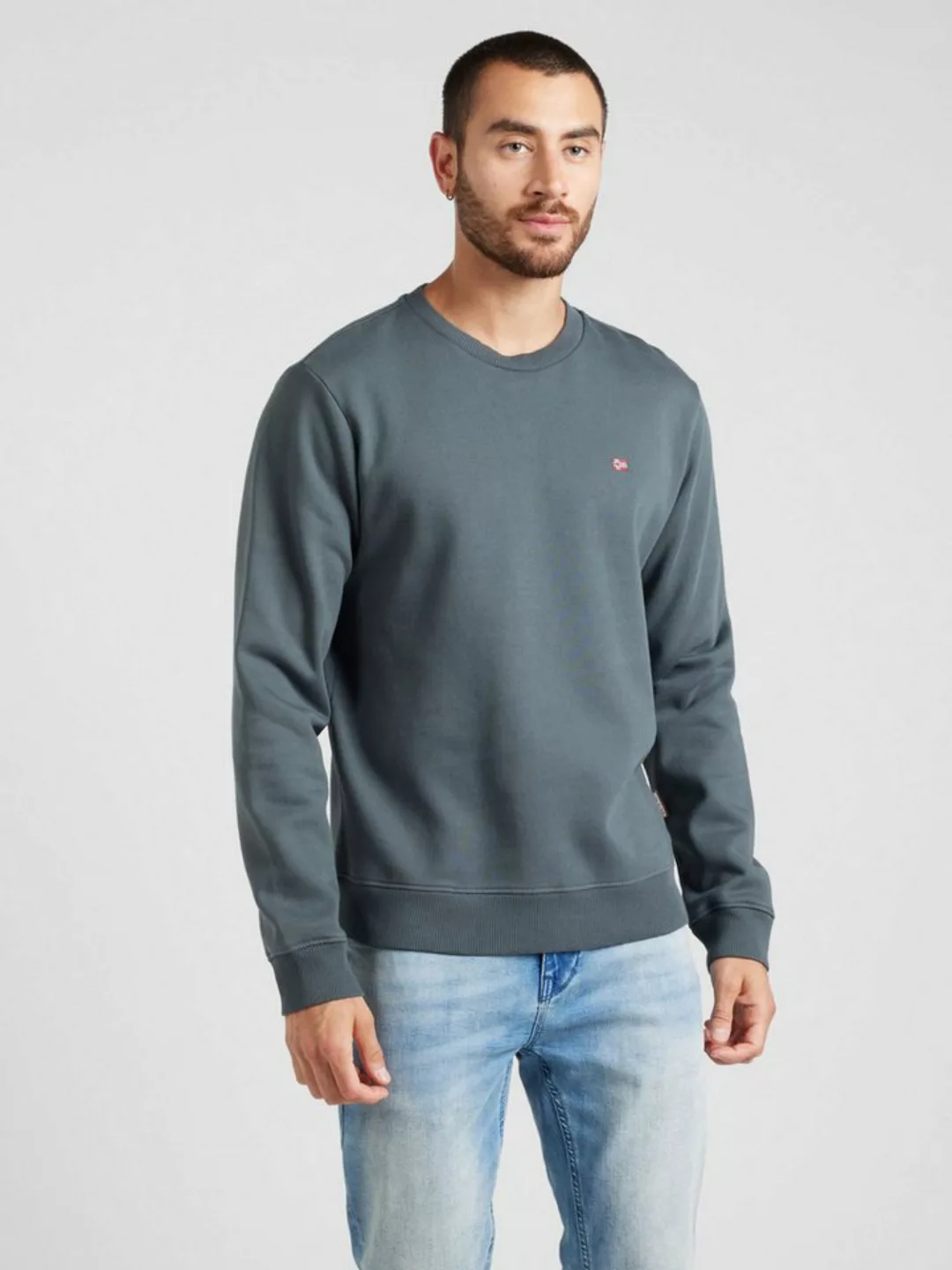 Napapijri Sweatshirt BALIS (1-tlg) Stickerei günstig online kaufen