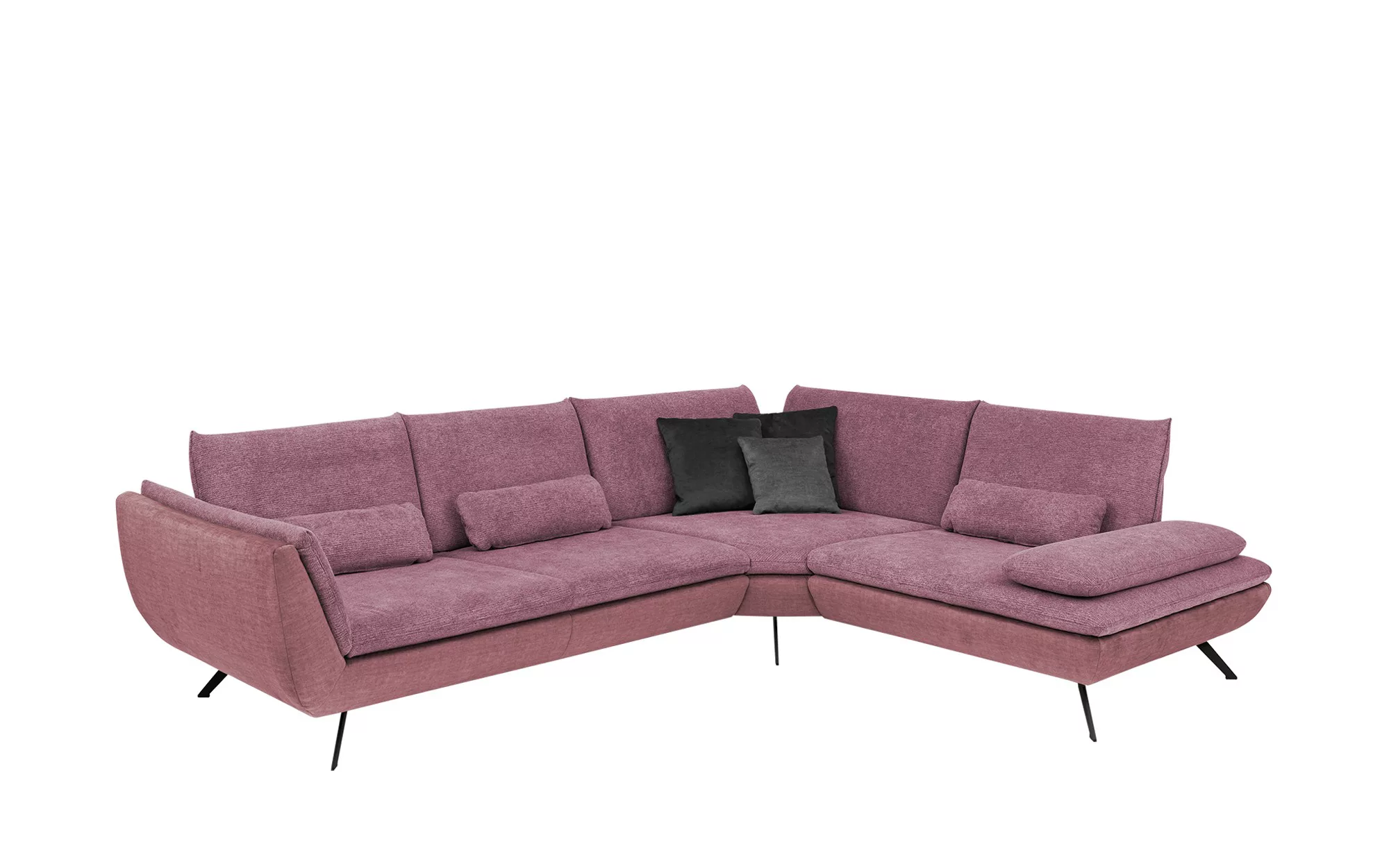 Ecksofa   Luca  ¦ rot ¦ Maße (cm): B: 314 H: 88 T: 244.0 Polstermöbel > Sof günstig online kaufen