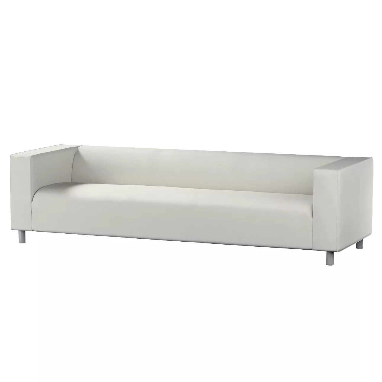 Bezug für Klippan 4-Sitzer Sofa, mittelgrau, Bezug für Klippan 4-Sitzer, Li günstig online kaufen