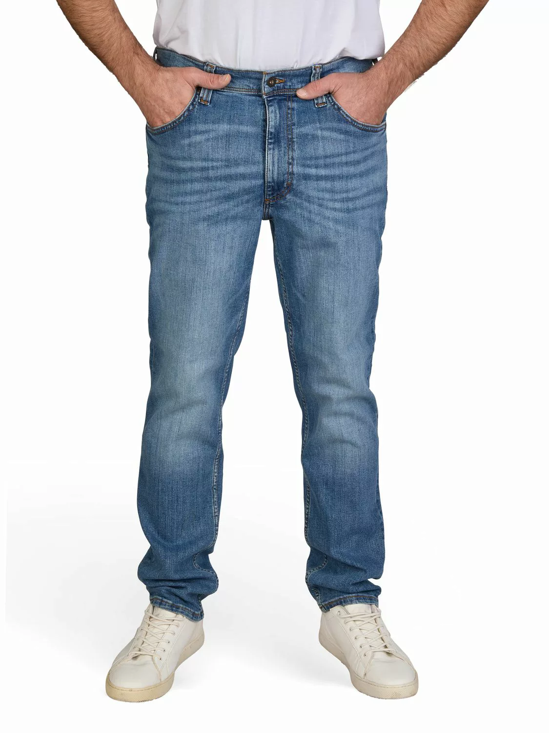 Mustang Jeans Herren Stretch lang Straight Fit Washington günstig online kaufen