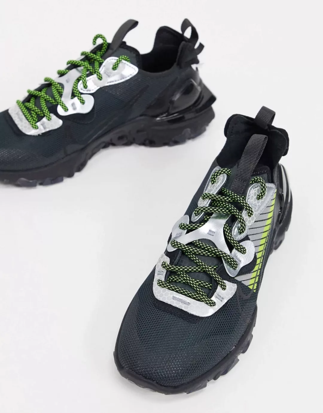 Nike– React Vision Premium 3M – Sneaker in Anthrazit-Grau günstig online kaufen