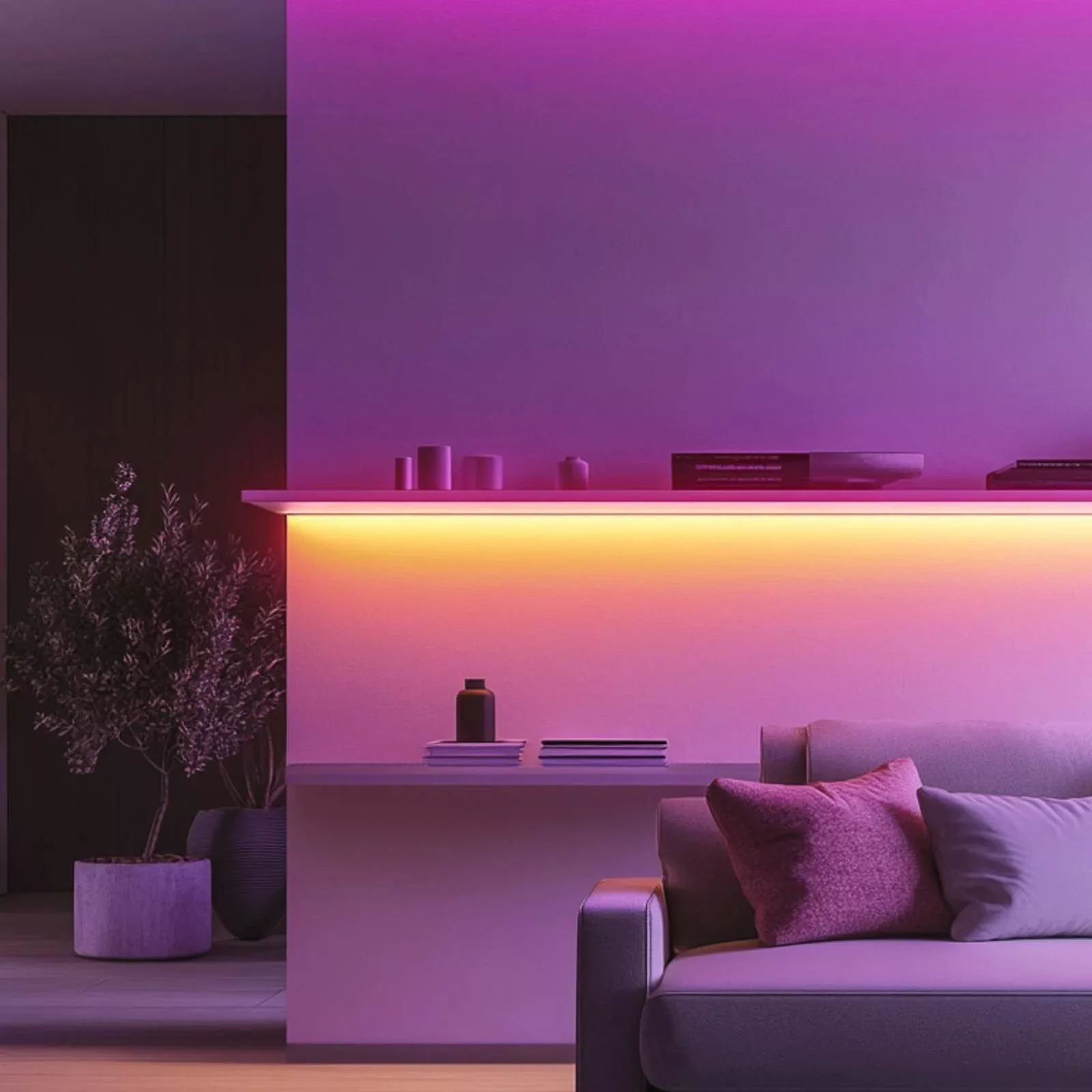 Calex Smart LED-Strip Striplight, Länge 5 m, CCT, RGB, WLAN günstig online kaufen