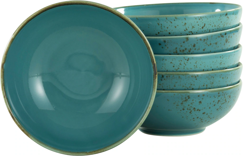 CreaTable Schalen-Set NATURE COLLECTION grau Steinzeug D: ca. 16,5 cm günstig online kaufen