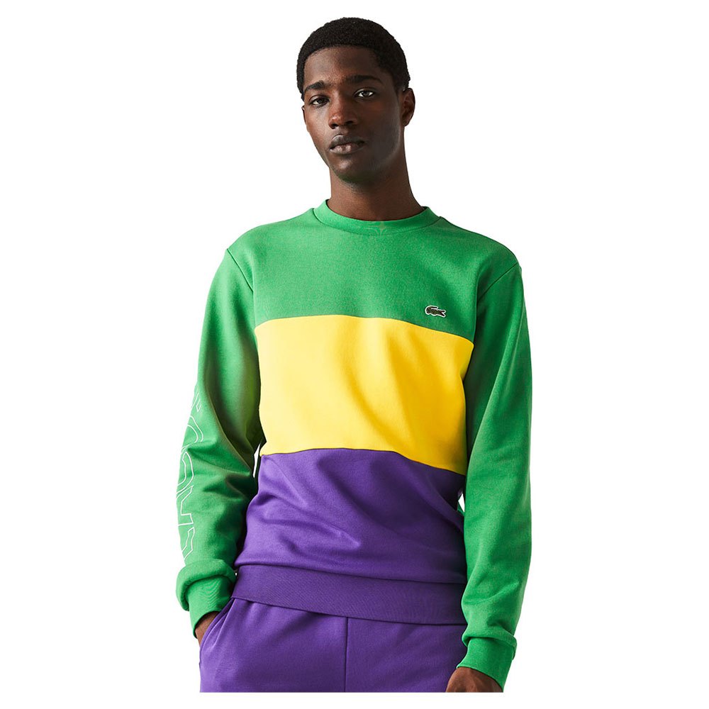 Lacoste Sh6904 Sweatshirt L Malachite / Genet-Lavender günstig online kaufen