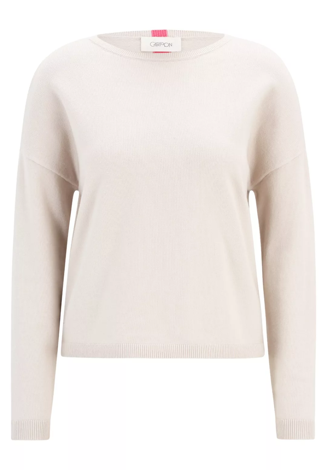 Cartoon Strickpullover "Cartoon Damen Strickpullover mit Rundhalsausschnitt günstig online kaufen