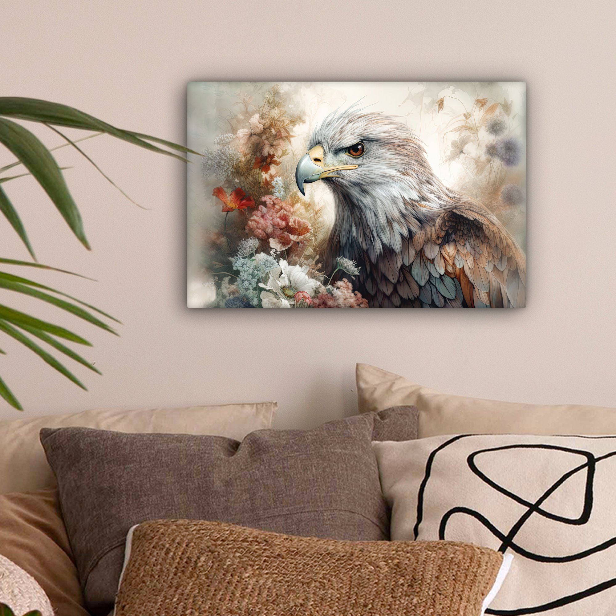 OneMillionCanvasses® Leinwandbild Adler - Adler - günstig online kaufen