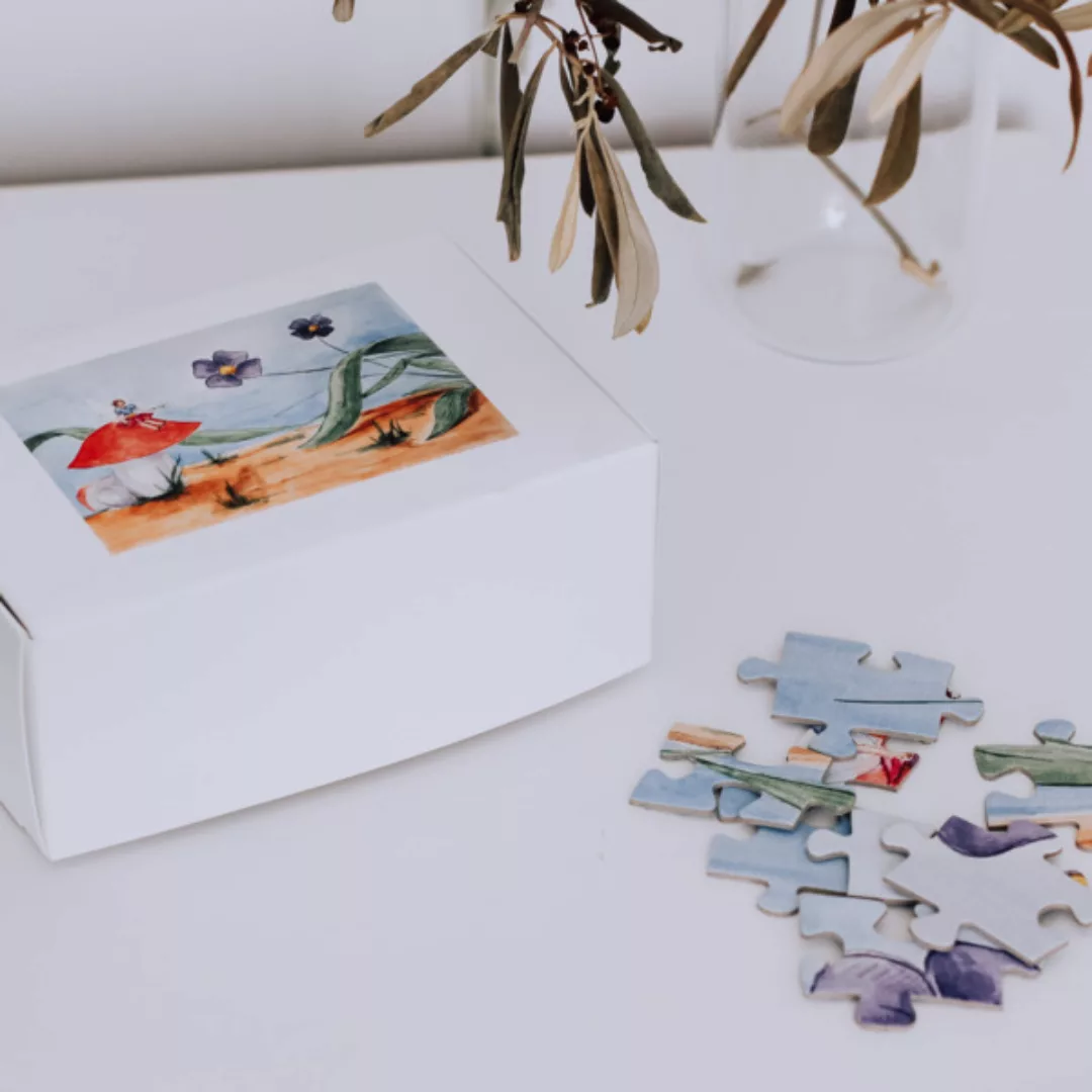 Kinder Puzzle Mit Feen Und Fabelwesen - 100 Teile günstig online kaufen