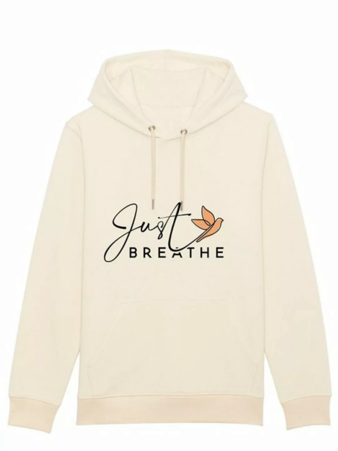 ANNIS Fashion & Accessoires Kapuzenpullover JUST BREATHE (1-tlg) hoher Bio günstig online kaufen