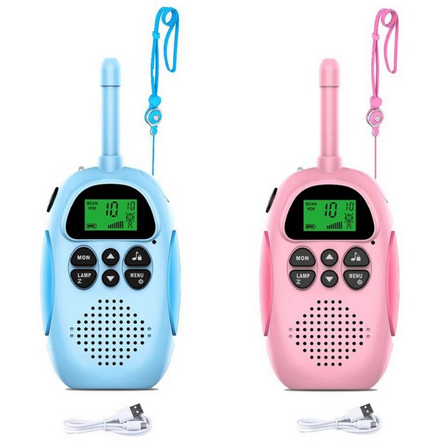 EYUSALL Walkie Talkie Walkie Talkie Kinder, Gegensprechanlage, LCD-Taschenl günstig online kaufen