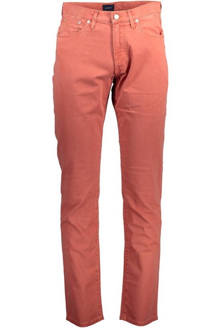 Gant 5-Pocket-Hose Herren Slim Fit Hose Rot aus Bio-Baumwolle mit 5 Taschen günstig online kaufen