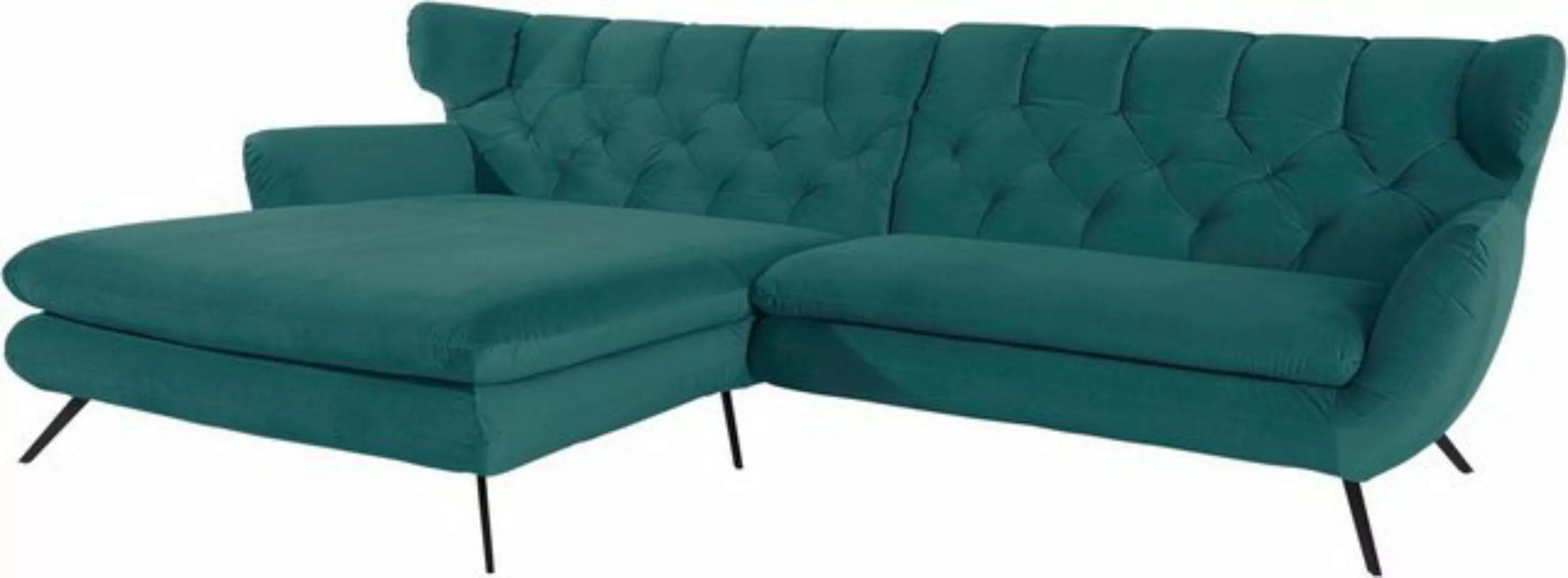 3C Candy Ecksofa "Beatrice Designsofa in moderner Retrooptik, bequem und ex günstig online kaufen