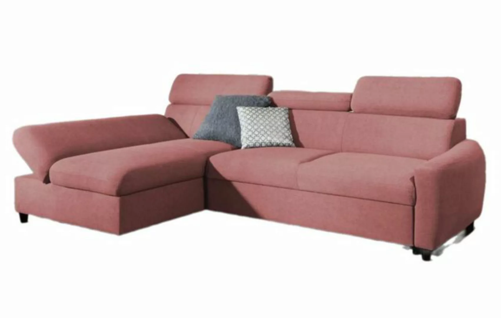 Luxusbetten24 Schlafsofa Designer Sofa Noura Mini, mit Schlaf- und Klappfun günstig online kaufen