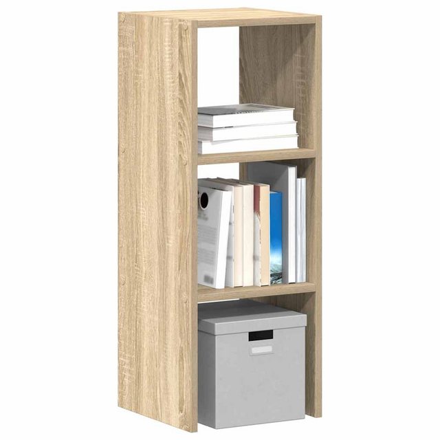 vidaXL Aktenschrank Bücherregal Stapelbar Sonoma-Eiche 30x30x80 cm Holzwerk günstig online kaufen