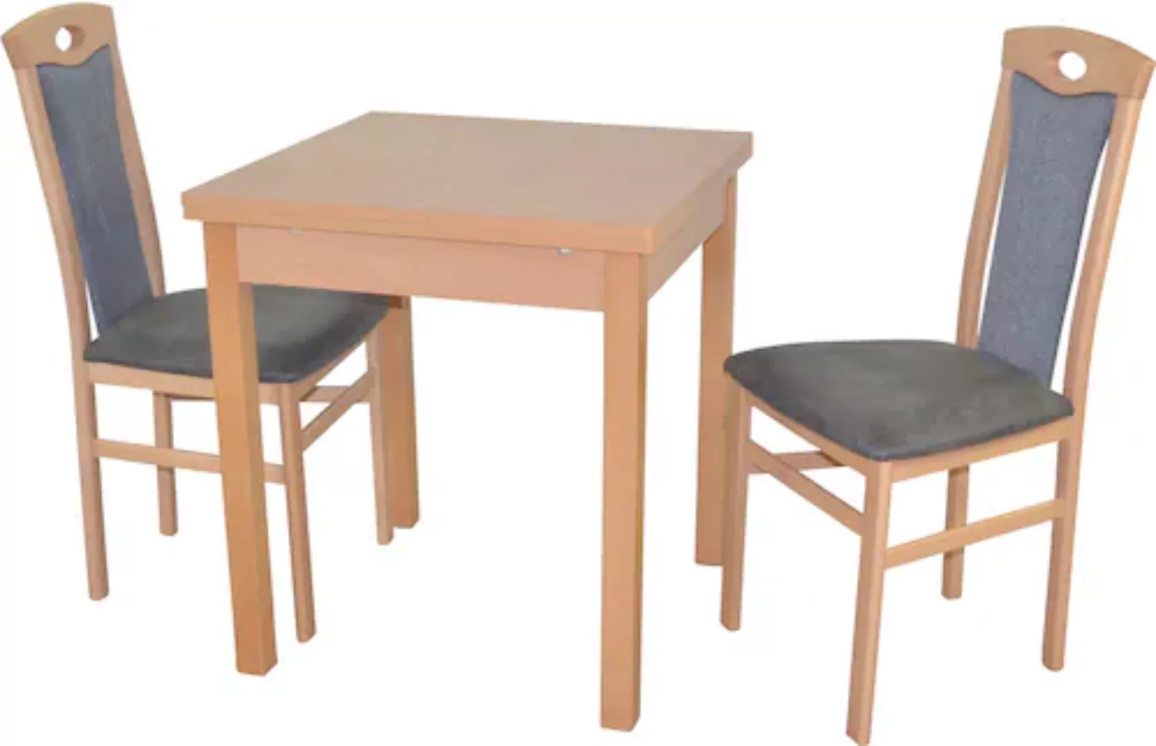 HOFMANN LIVING AND MORE Essgruppe »3tlg. Tischgruppe«, (Spar-Set, 3 tlg., 3 günstig online kaufen