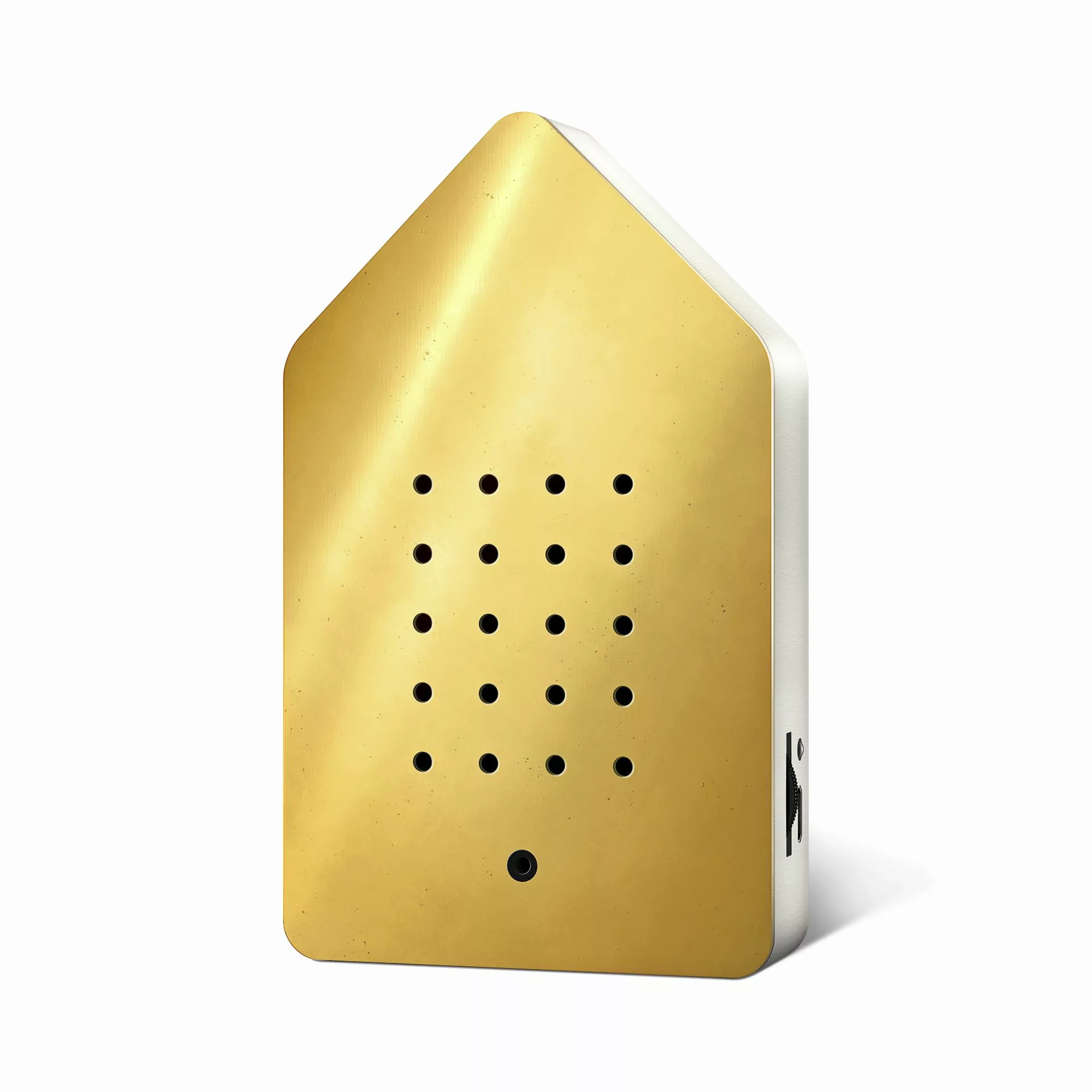 Birdybox Classic Golden Brass Vogelgezwitscher mit Bewegungsmelder Akku USB günstig online kaufen