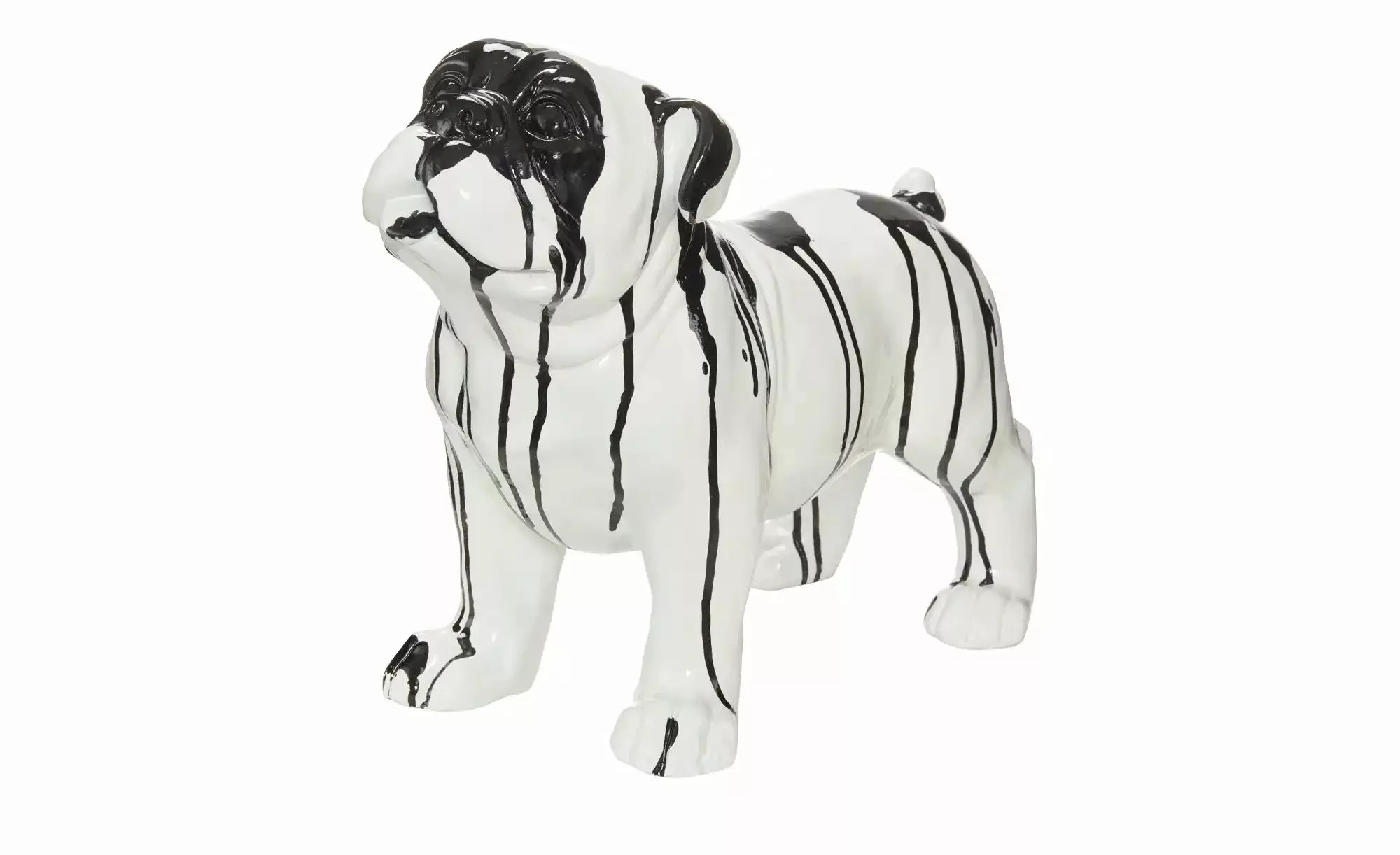 Deko Hund ¦ weiß ¦ Polyresin (Kunstharz) ¦ Maße (cm): B: 41 H: 30,3 T: 18,4 günstig online kaufen