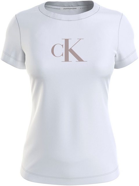 Calvin Klein Jeans T-Shirt mit Logomarkenlabel günstig online kaufen