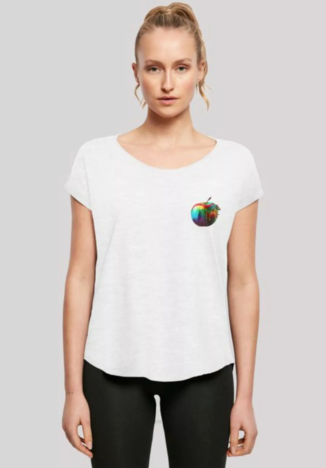 F4NT4STIC T-Shirt "Colorfood Collection - Rainbow Apple", Print günstig online kaufen