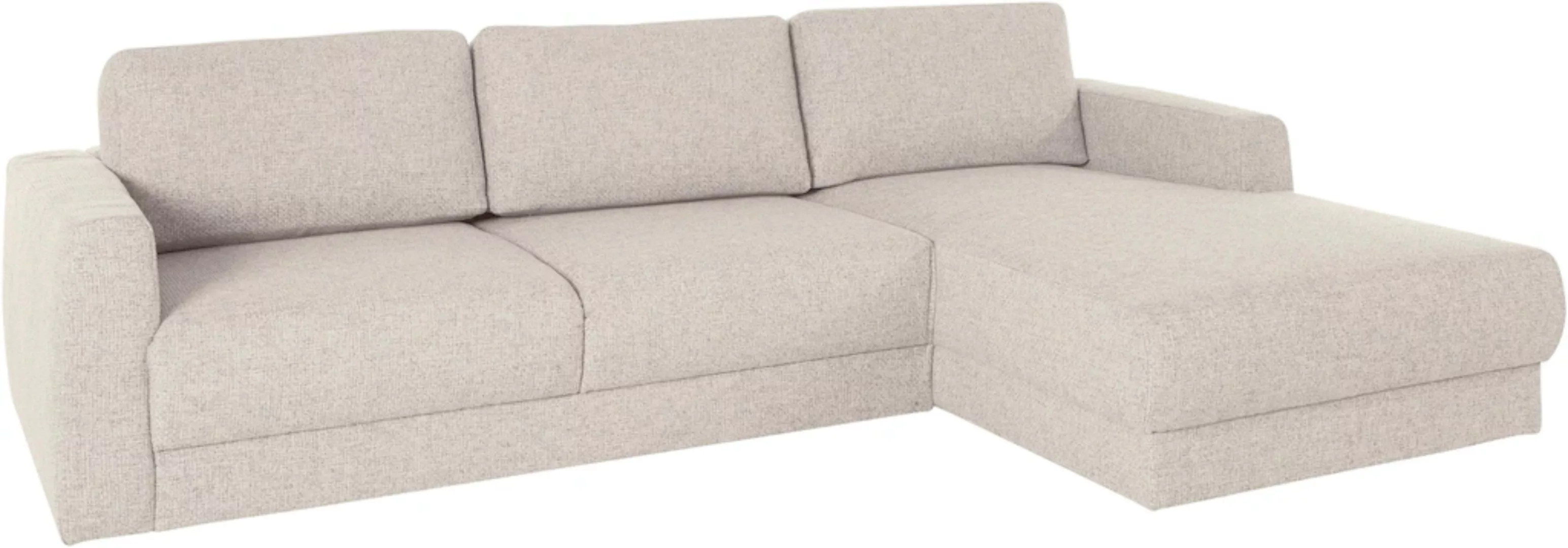 andas Ecksofa »Hobro L-Form«, in 3 Bezugsqualitäten in vielen Farben, Desig günstig online kaufen