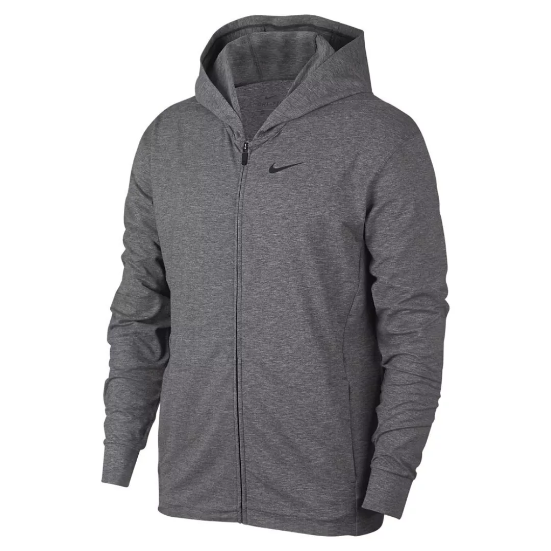 Nike Dri-fit Hyperdry Sweatshirt Mit Reißverschluss M Gunsmoke / Heather / günstig online kaufen