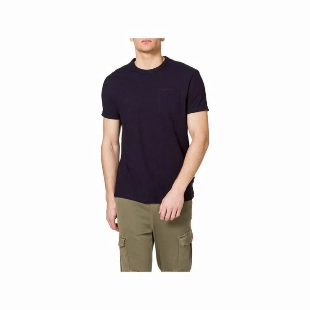 Strellson Rundhalsshirt dunkel-blau regular (1-tlg) günstig online kaufen