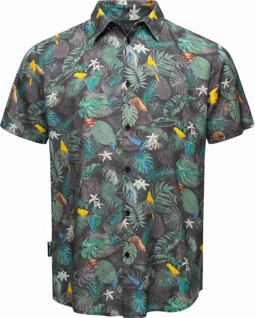 Ragwear Hawaiihemd "Omerro", Sommerliches Herren Hemd mit hawaiianischem Pr günstig online kaufen