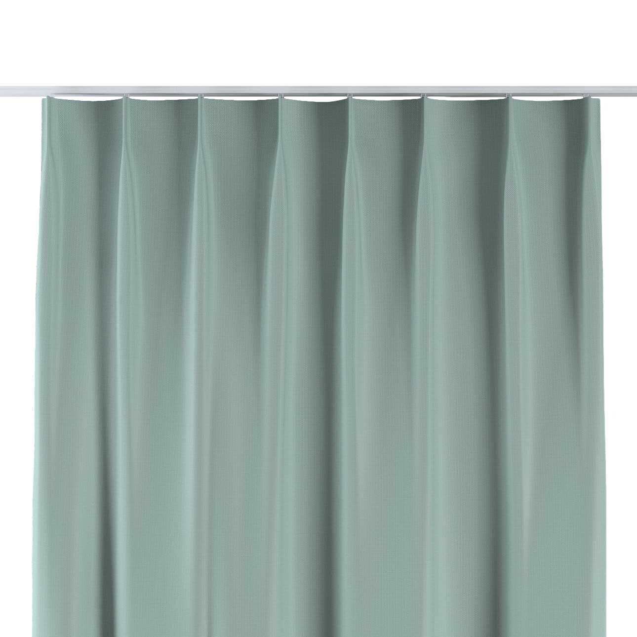 Vorhang mit flämischen 1-er Falten, mintgrün, Blackout (verdunkelnd) (269-6 günstig online kaufen