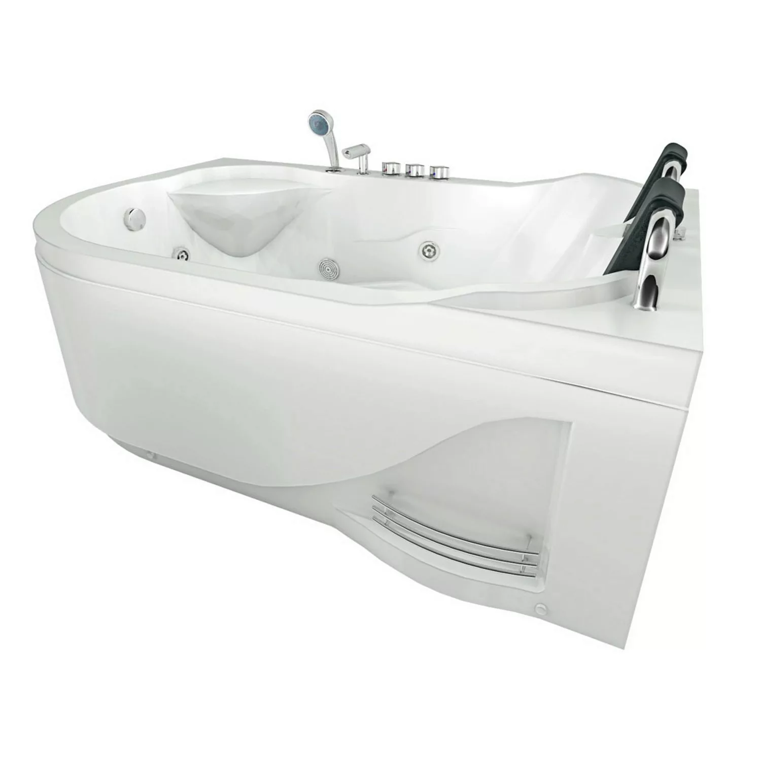 AcquaVapore Whirlpool Topausstattung Pool Badewanne Eckwanne Wanne W23H-L 1 günstig online kaufen