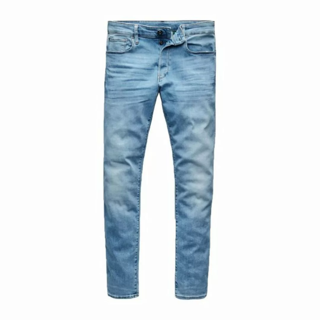 G-Star RAW 5-Pocket-Hose 3301 Slim lt indigo aged (1-tlg) günstig online kaufen