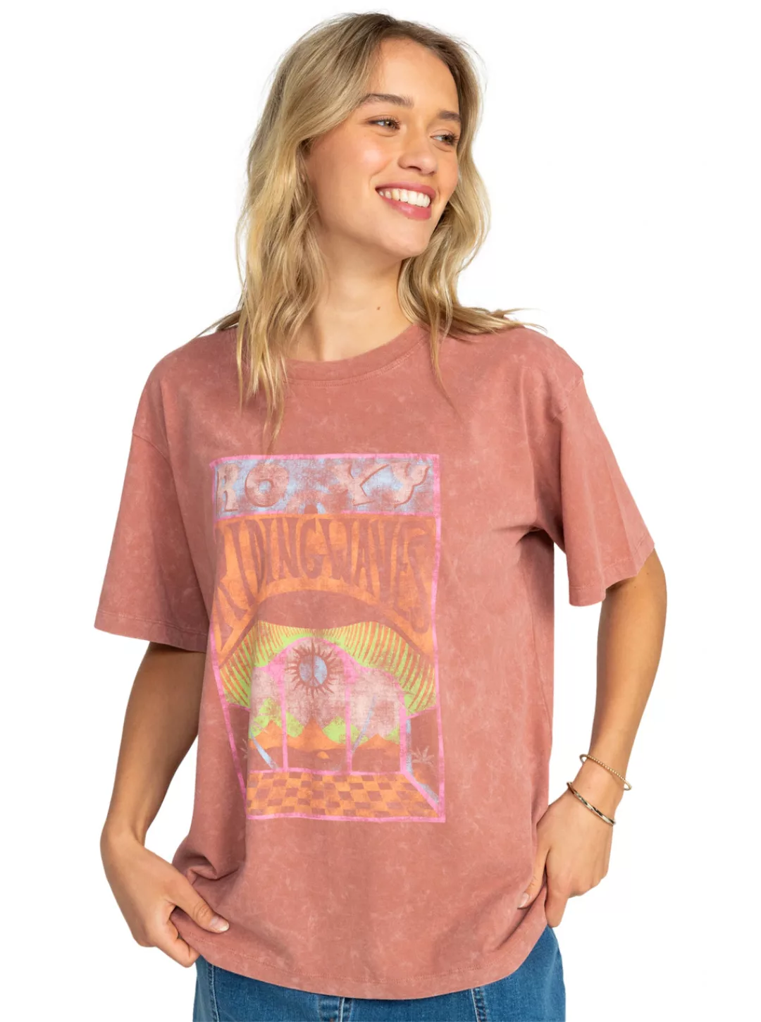 Roxy Oversize-Shirt "Girl Need Love B" günstig online kaufen