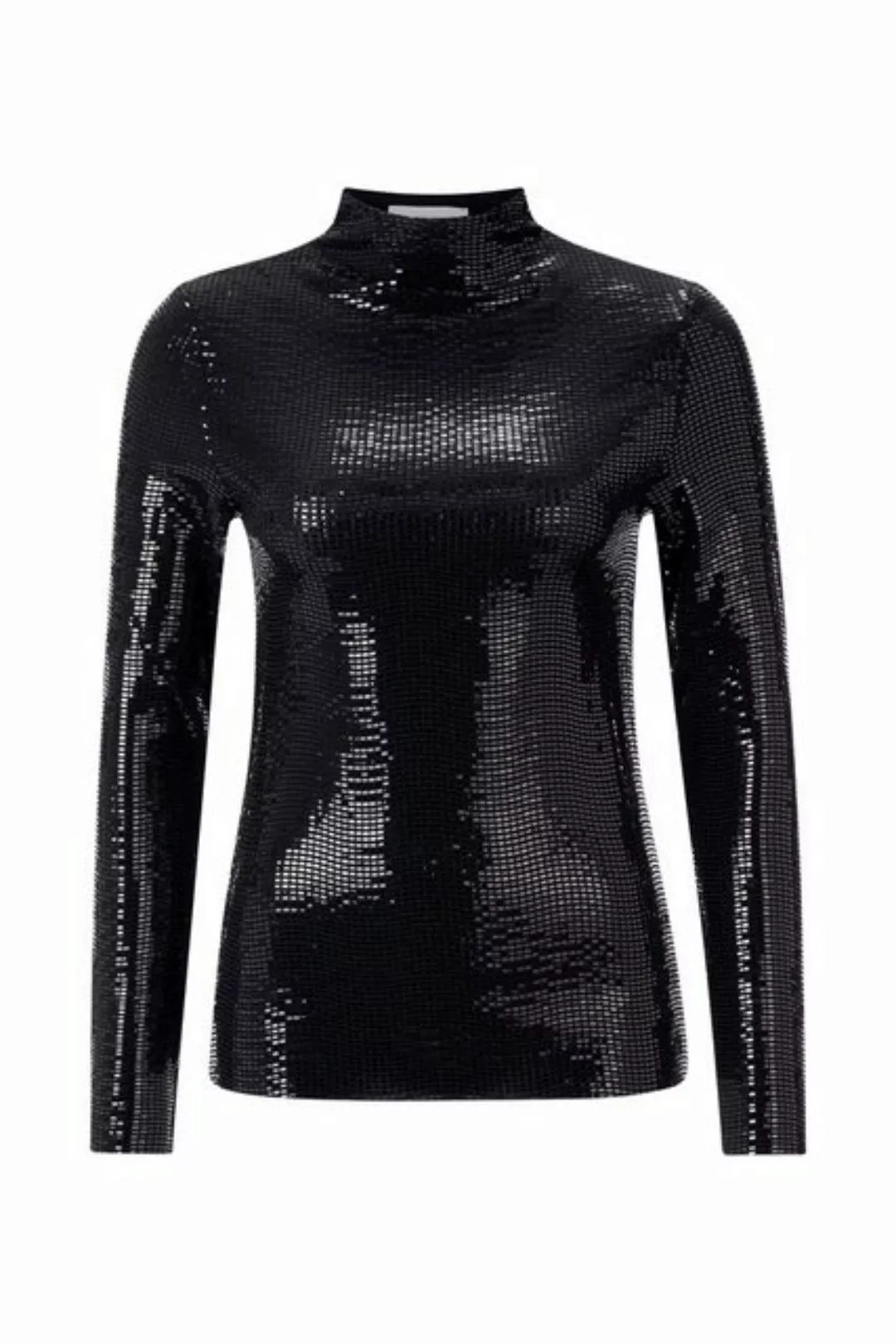 Rich & Royal T-Shirt Metallic roll neck günstig online kaufen