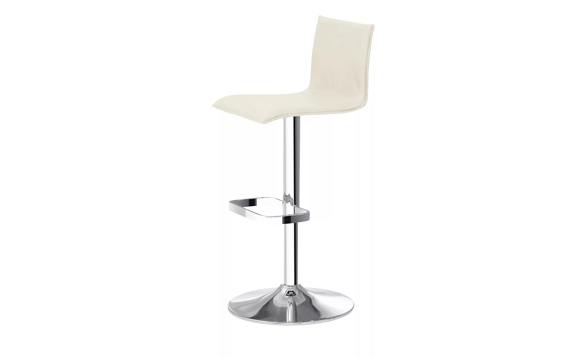 Barhocker  MyTina ¦ weiß ¦ Maße (cm): B: 44 T: 38.0 Polstermöbel > Hocker > günstig online kaufen