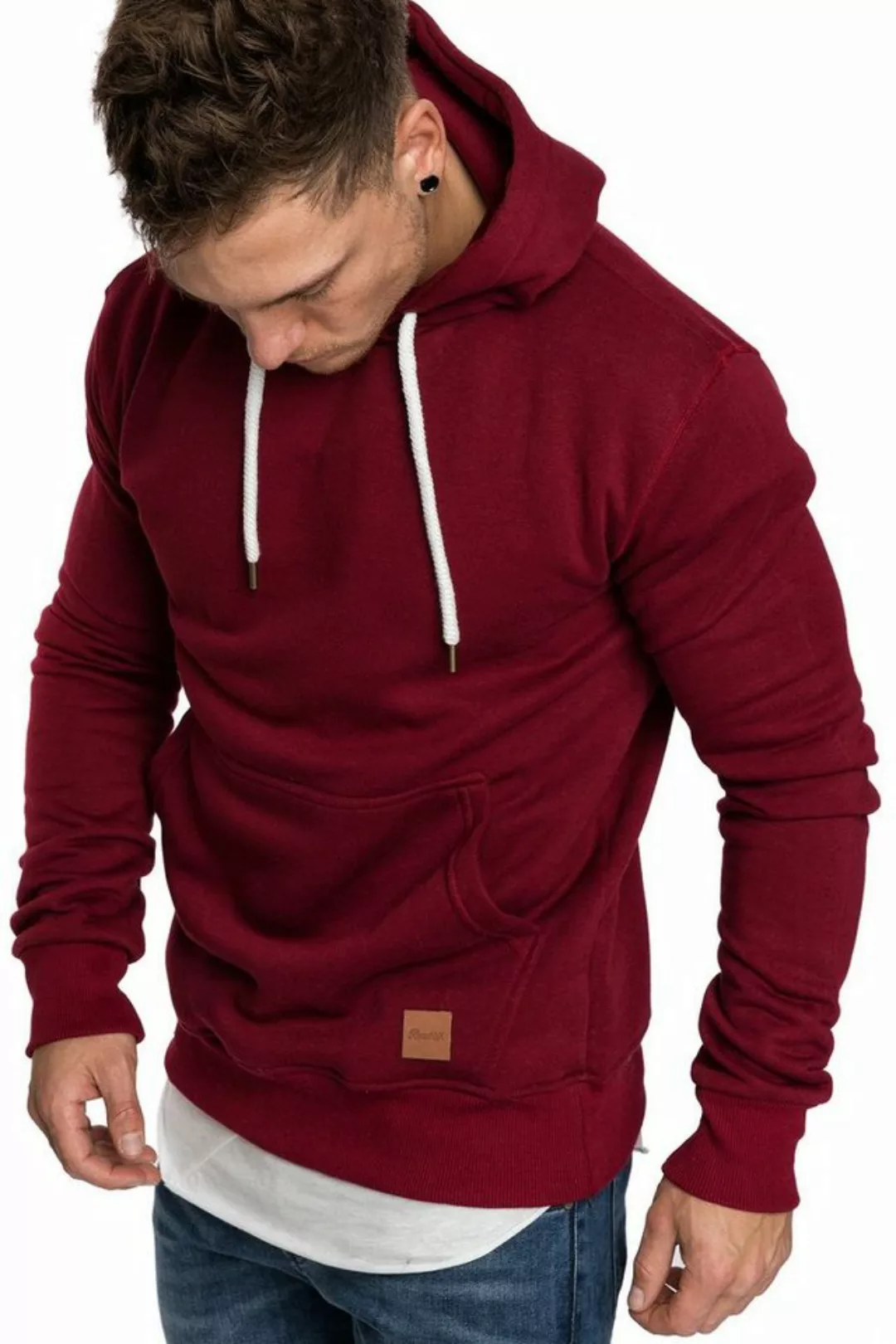 REPUBLIX Sweatshirt GRIFFIN Herren Basic Kapuzenpullover Hoodie günstig online kaufen