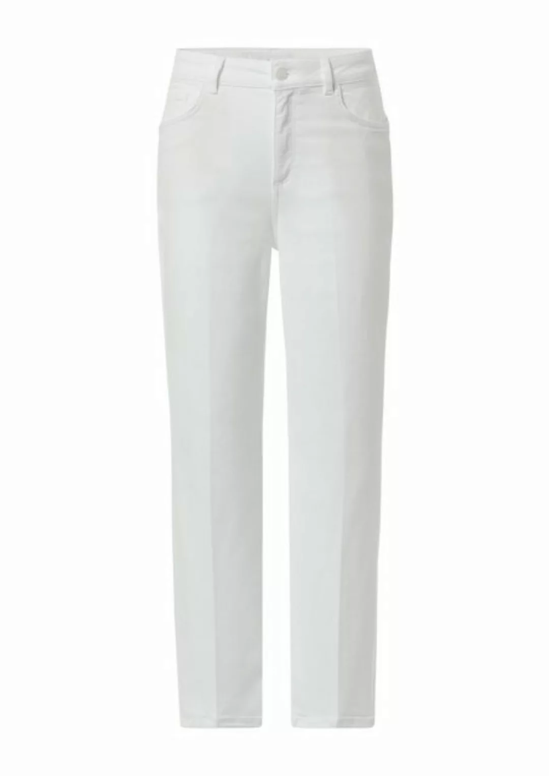 comma casual identity Stoffhose Regular Fit: Cropped Jeans mit Flared Leg G günstig online kaufen