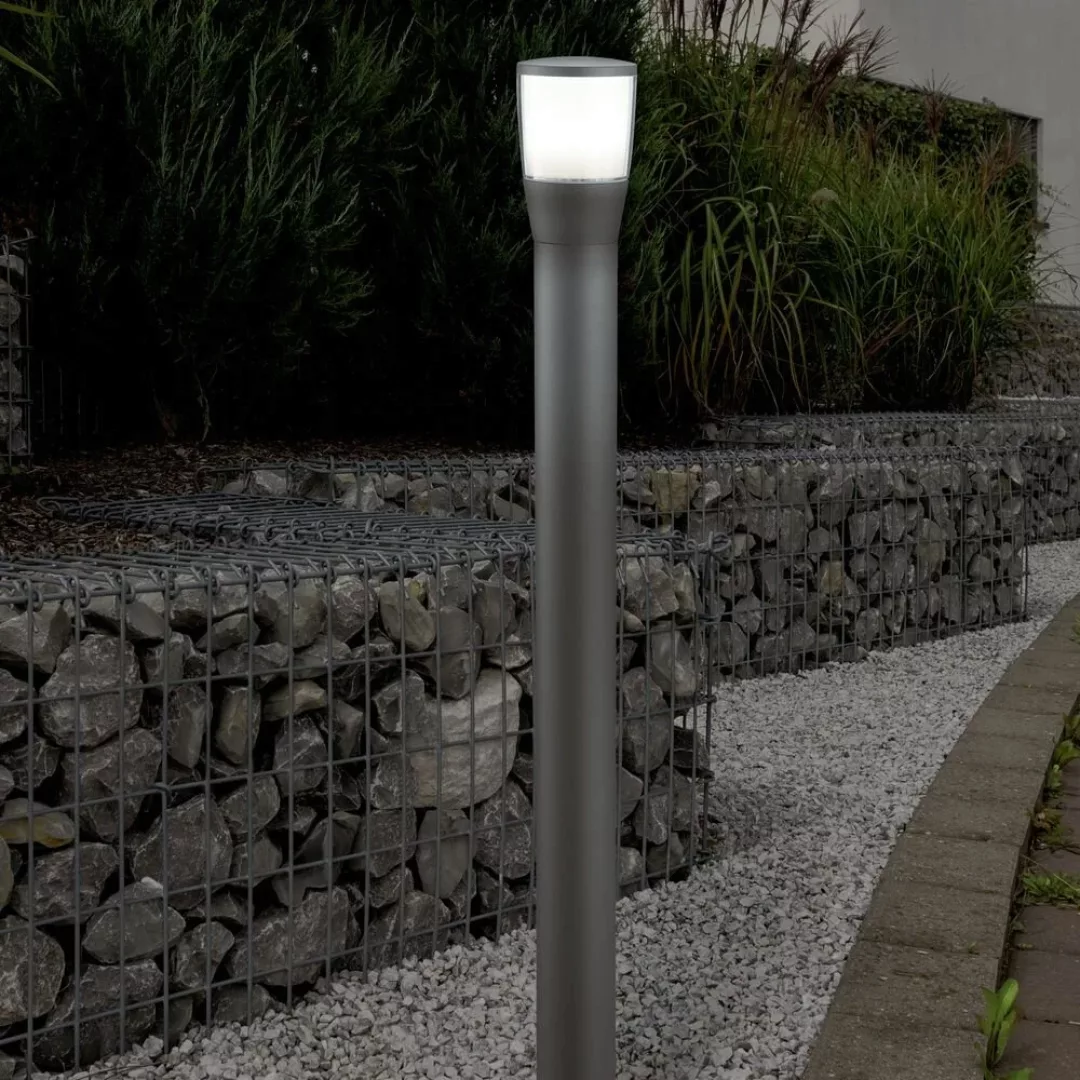 LED Wegeleuchte in Anthrazit 7W 700lm IP54 125mm günstig online kaufen
