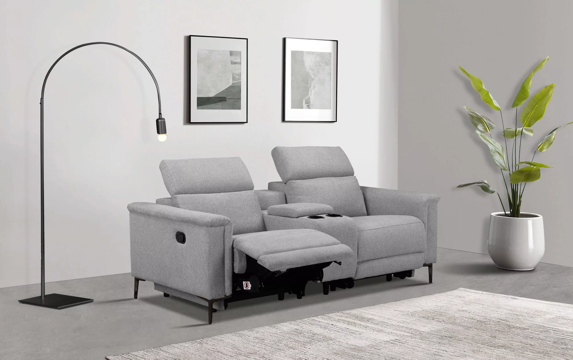 Places of Style 2-Sitzer »Lund, 2er-Kinosofa, TV-Sessel, Multimedia-Sofa,«, günstig online kaufen