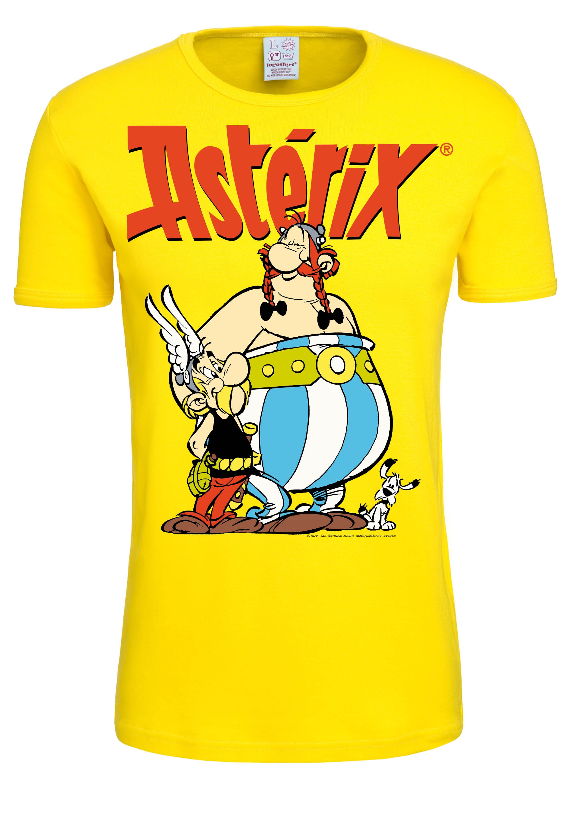 LOGOSHIRT T-Shirt "Asterix der Gallier", mit lizenziertem Originaldesign günstig online kaufen