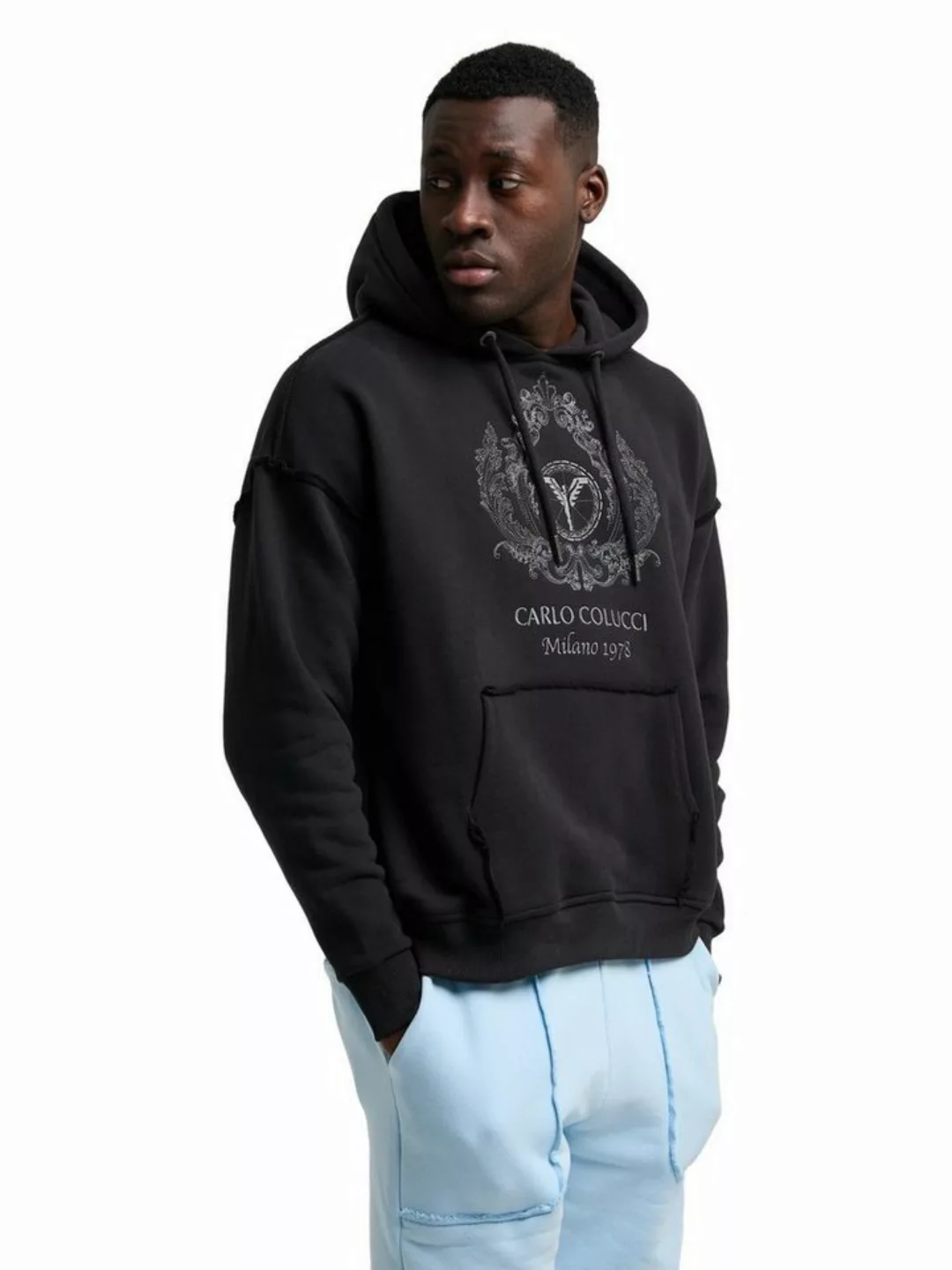 CARLO COLUCCI Hoodie De Bona günstig online kaufen