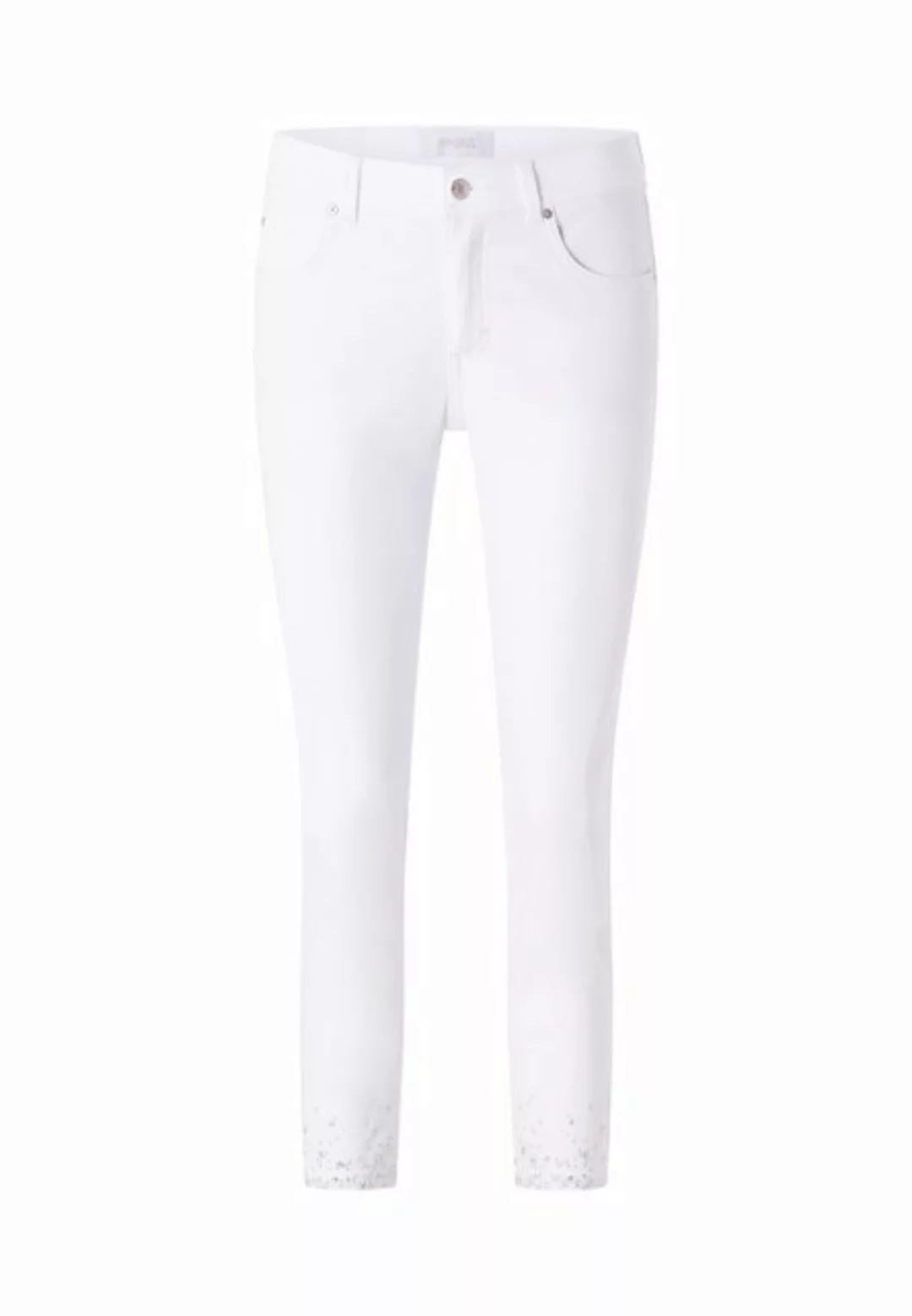 ANGELS Slim-fit-Jeans ORNELLA SPARKLE white günstig online kaufen