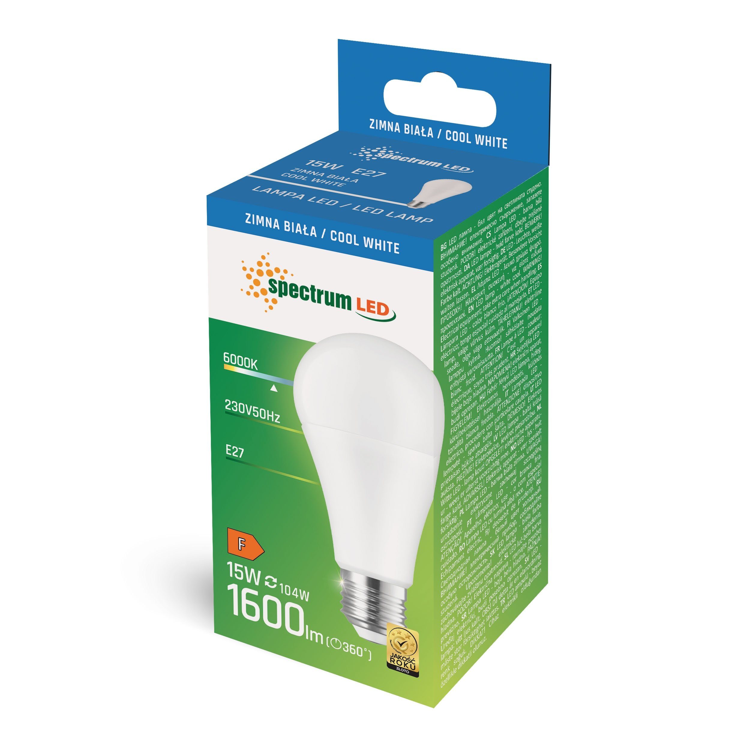 Spectrum LED-Leuchtmittel Spectrum LED E27 A60 günstig online kaufen