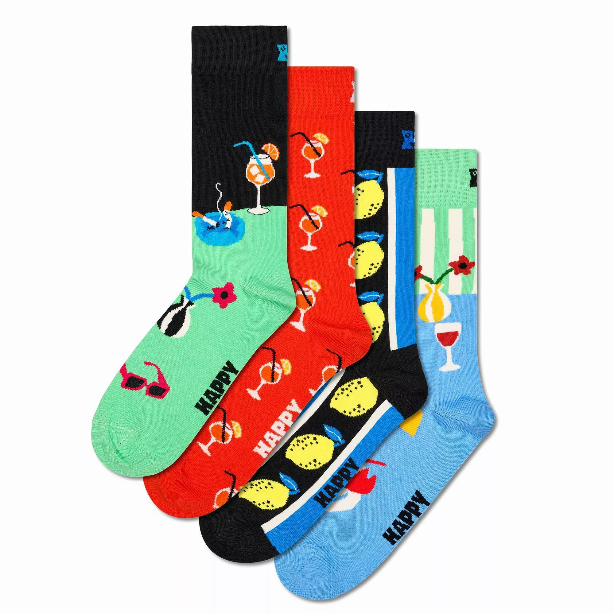 Happy Socks Kurzsocken Unisex Socken 4er günstig online kaufen