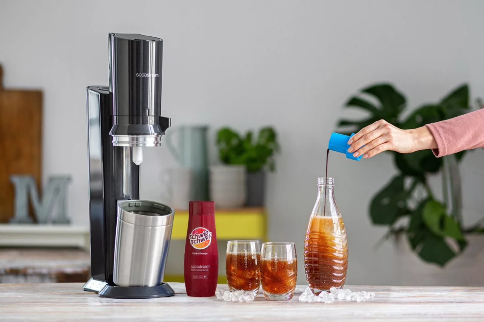 SodaStream Getränke-Sirup, SchwipSchwap (Cola & Orange), (4 Flaschen) günstig online kaufen