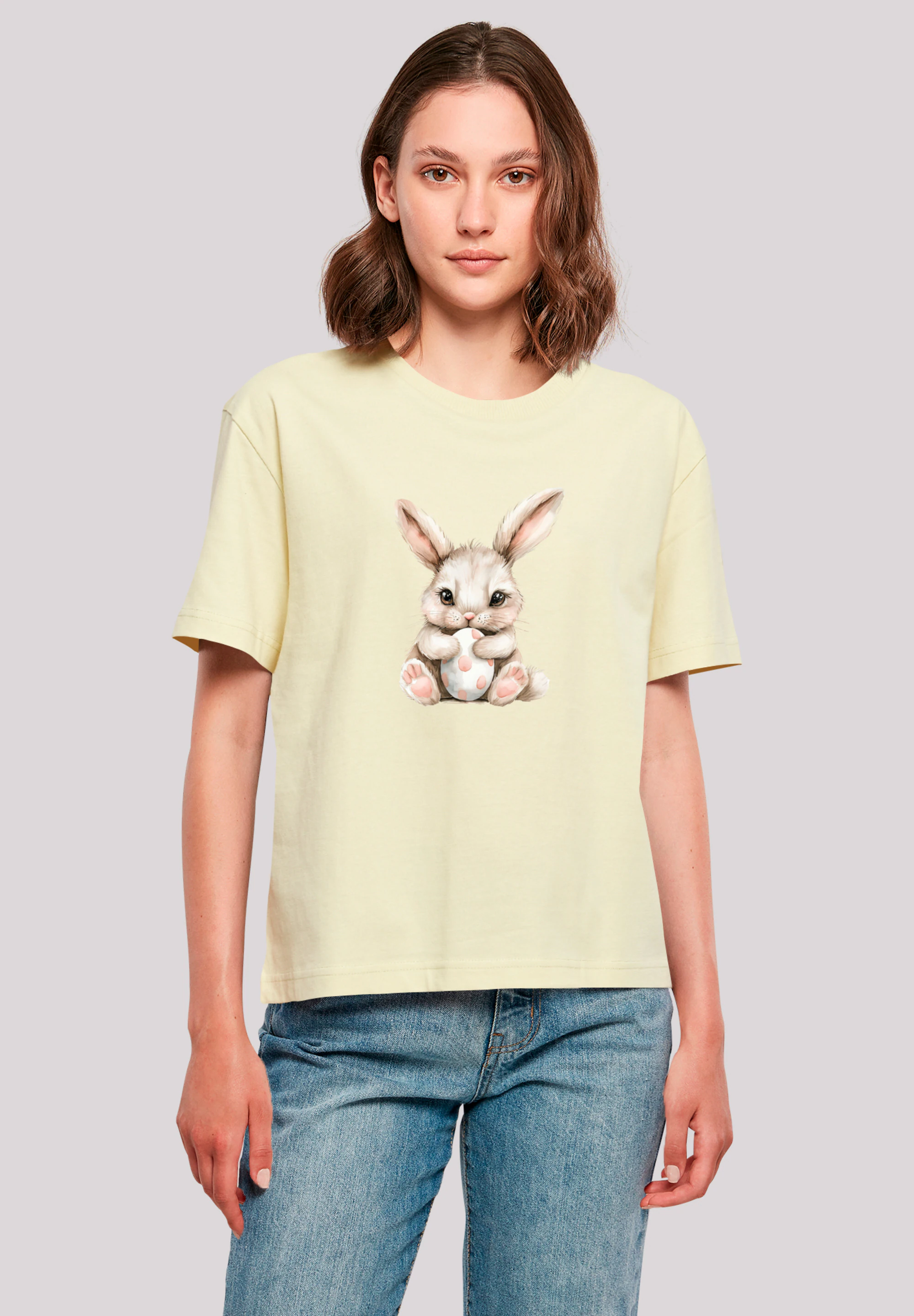 F4NT4STIC T-Shirt "Niedlicher Osterhase mit Ei", Premium Qualität günstig online kaufen