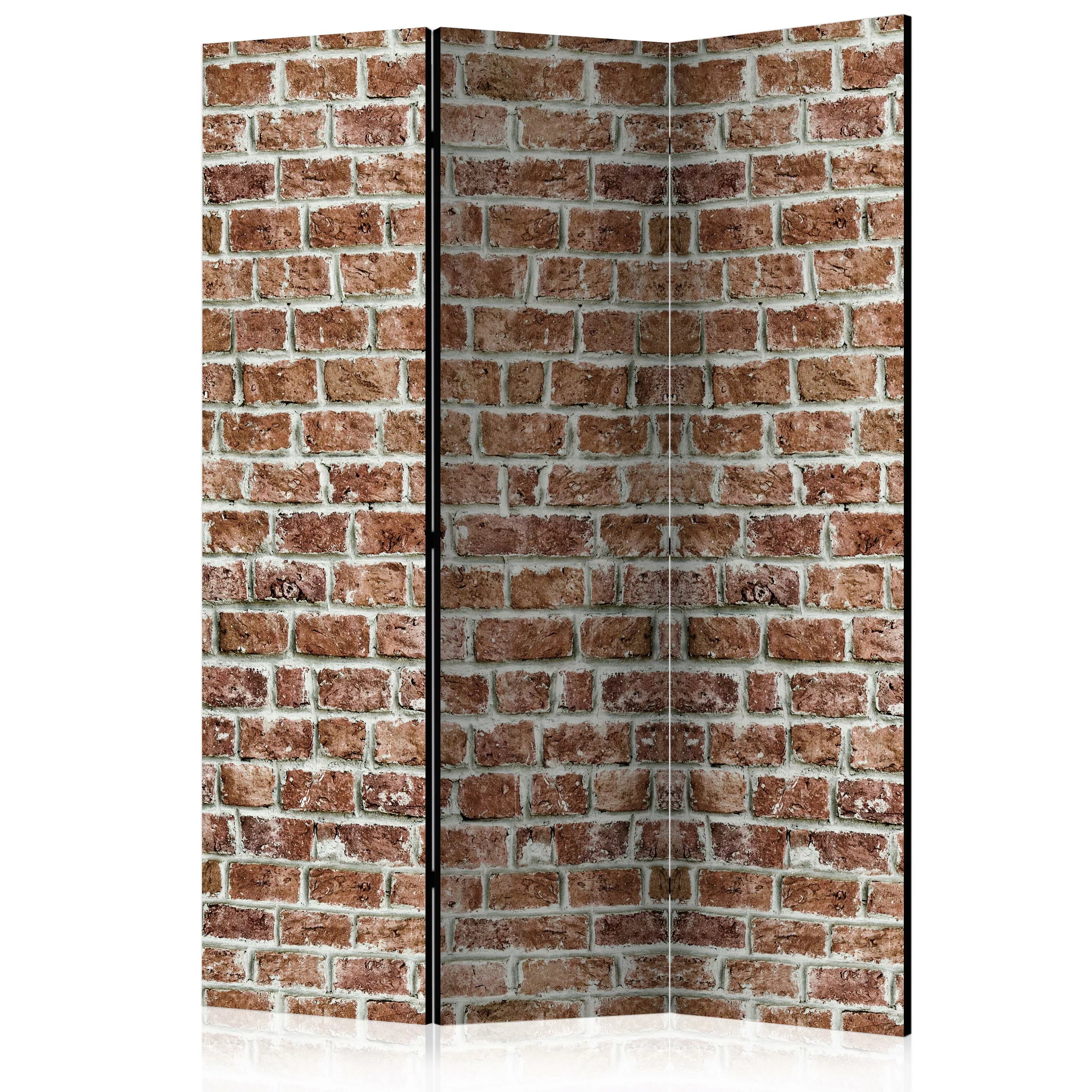 3-teiliges Paravent - Brick Space [room Dividers] günstig online kaufen