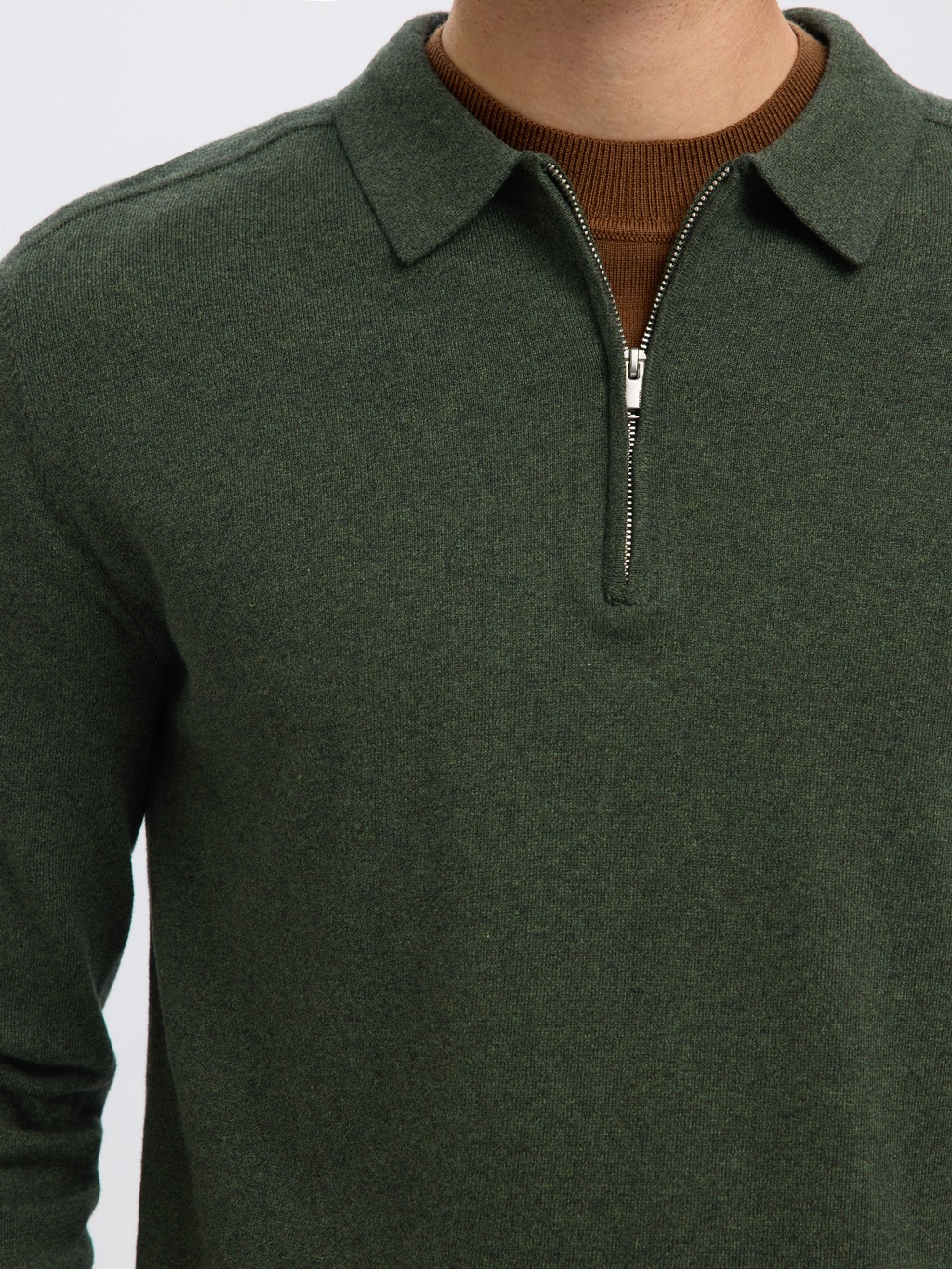 SELECTED HOMME Polokragenpullover "SLHBERG LS HALF ZIP POLO NOOS" günstig online kaufen
