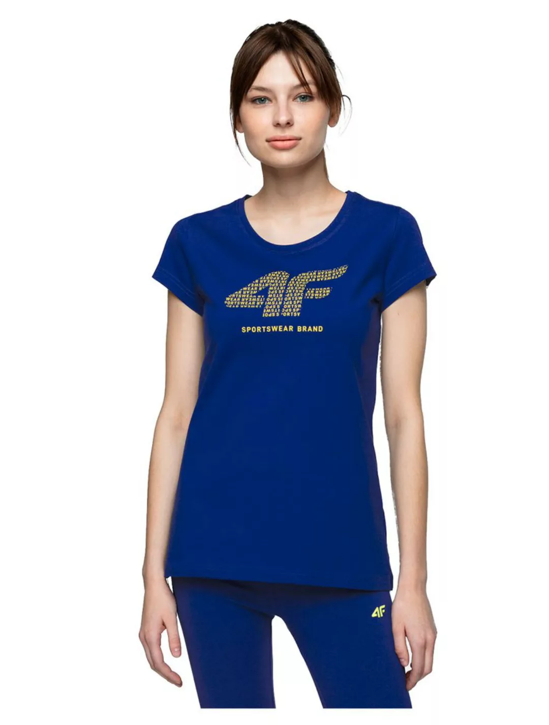 4f Kurzärmeliges T-shirt L Cobalt günstig online kaufen