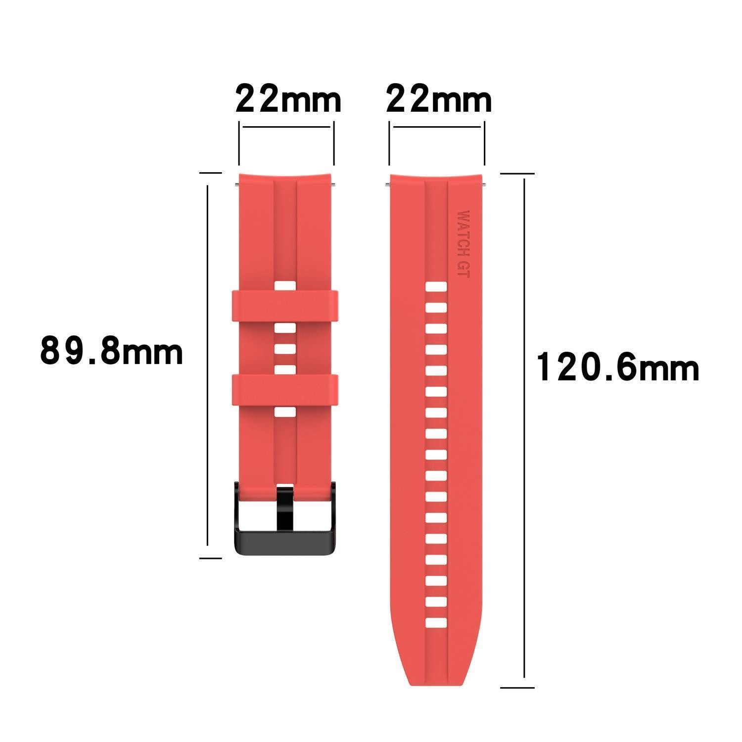 Cadorabo Smartwatch-Armband, Smartwatch Ersatzarmband - 22mm günstig online kaufen