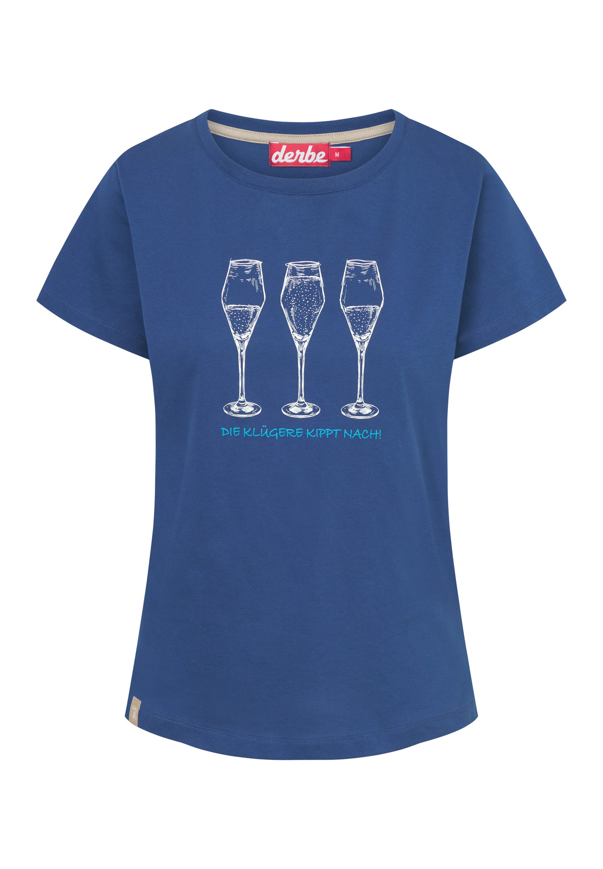 Derbe Print-Shirt Die Klügere günstig online kaufen