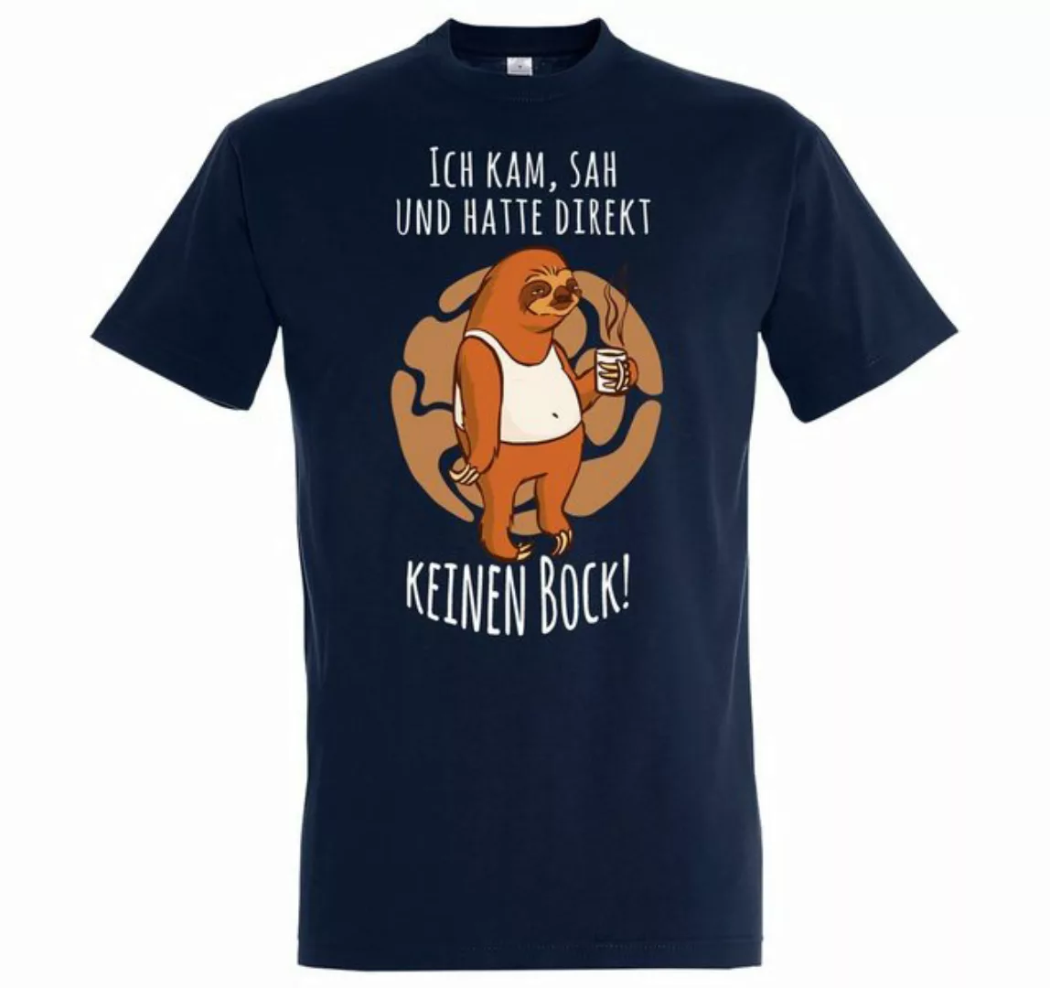 Youth Designz T-Shirt ICH KAM SAH UND HATTE DIREKT KEINEN BOCK! Herren Shir günstig online kaufen