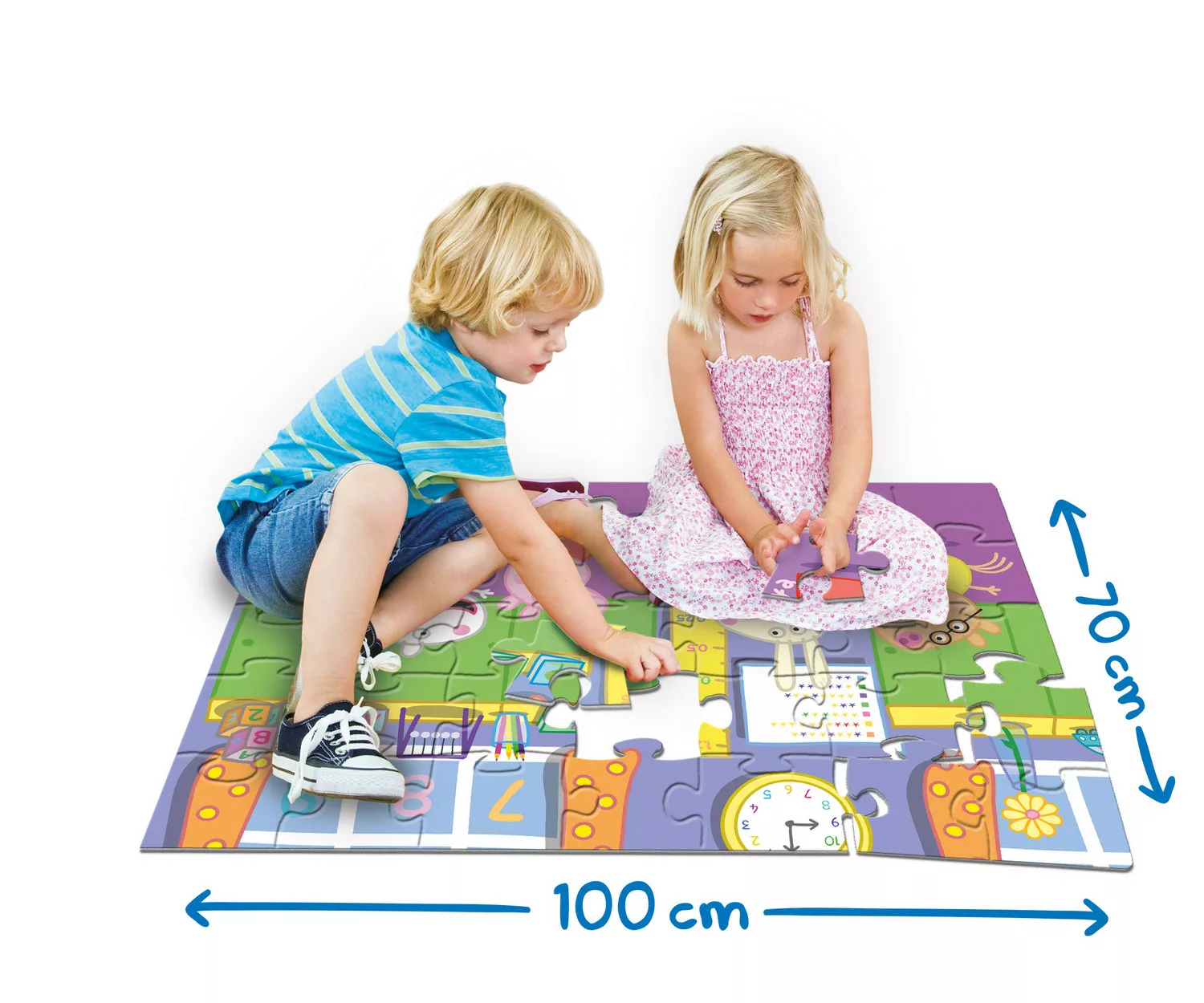 Clementoni 25458 - 40 Teile Bodenpuzzle - Peppa Pig günstig online kaufen